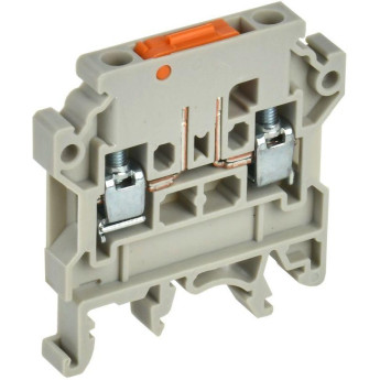 Колодка клеммная IEK YCT15-04-K03-004 CTS-DT 4кв.мм